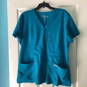 Grey's Anatomy by Barco Scrub Top XL